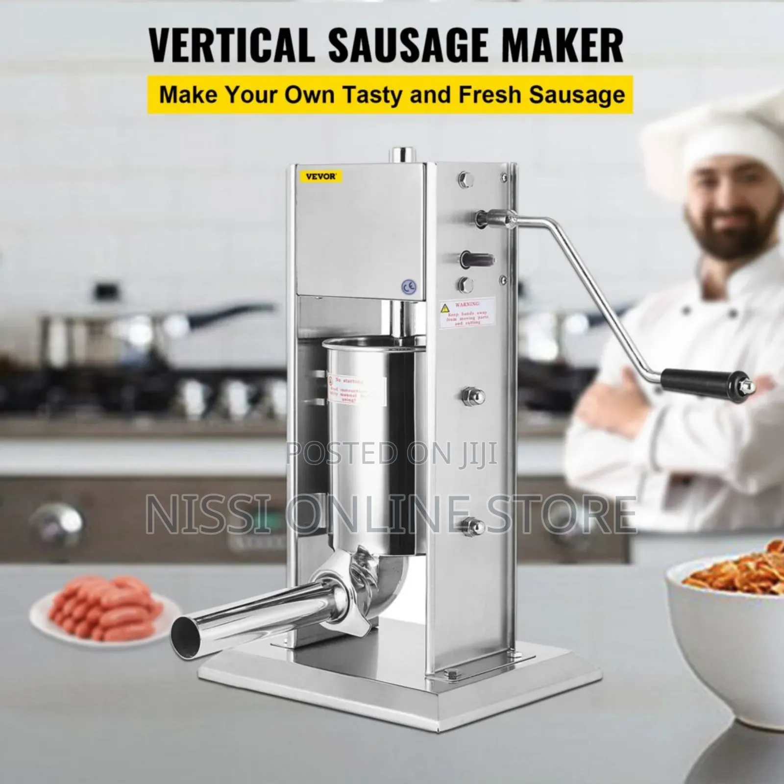 3l Commercial Stainless Steel Sausage Maker