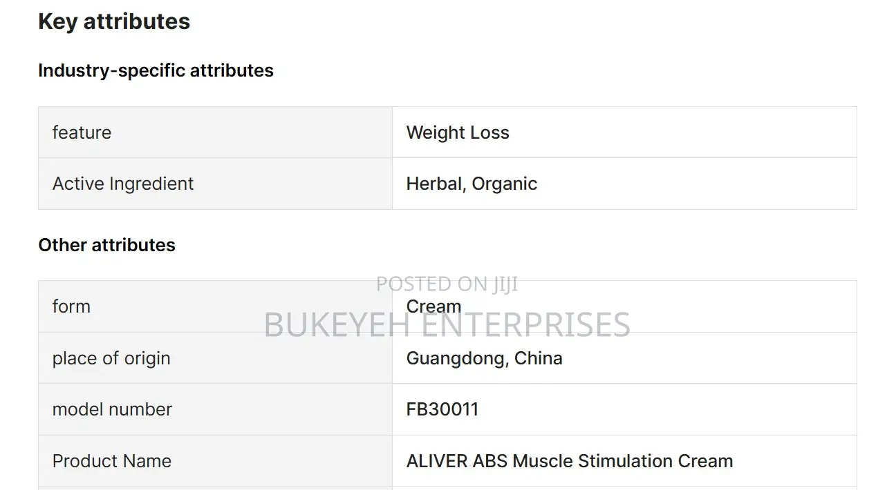 Powerful Abs Muscle Stimulation Cream – Fat Burning Slim