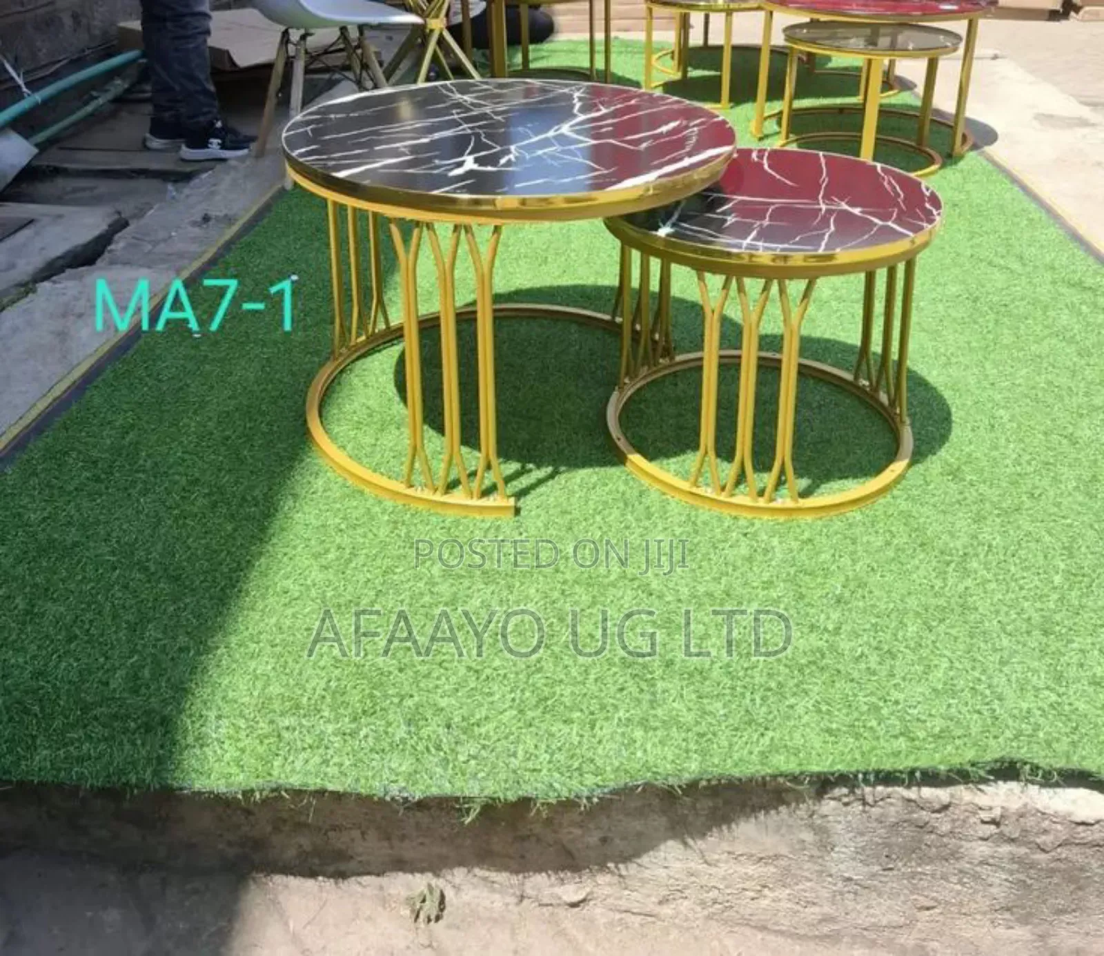 Metallic Centre Table