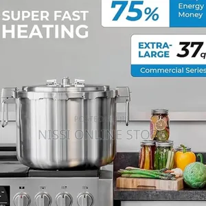 75l Extra Large Aluminium Pressure Cooker