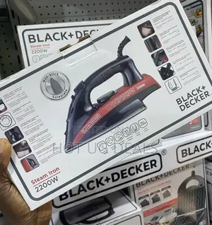 Black And Decker Steamer Iron - Multi-color.