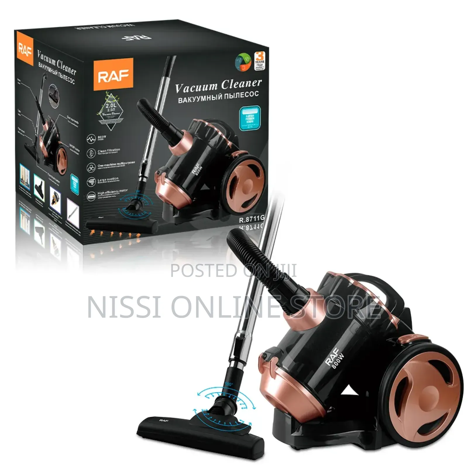 800w Raf Vaccum Cleaner