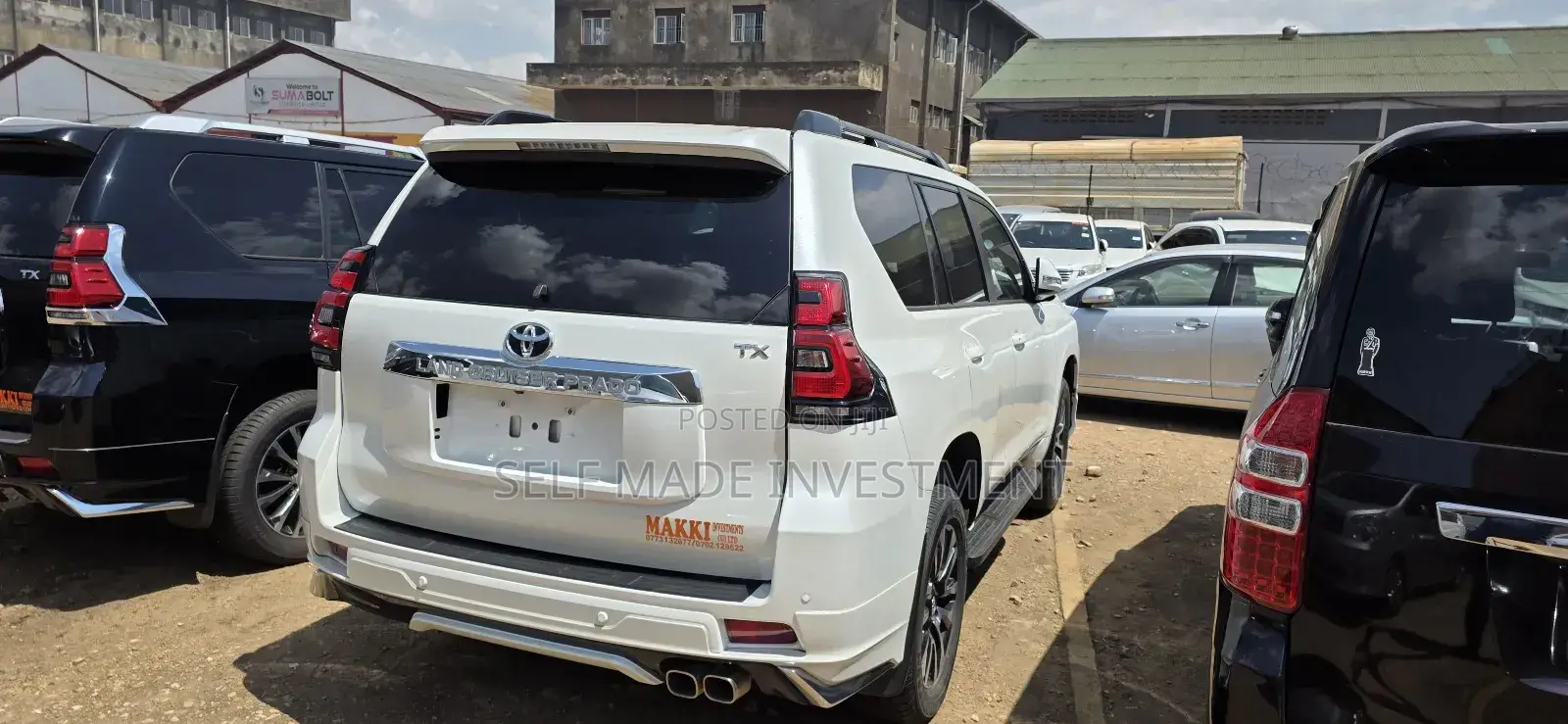 Toyota Land Cruiser Prado 2019 White