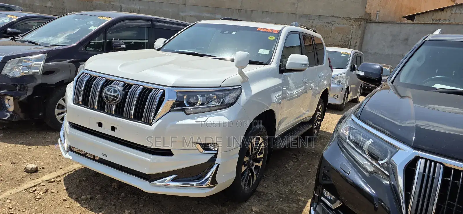 Toyota Land Cruiser Prado 2019 White