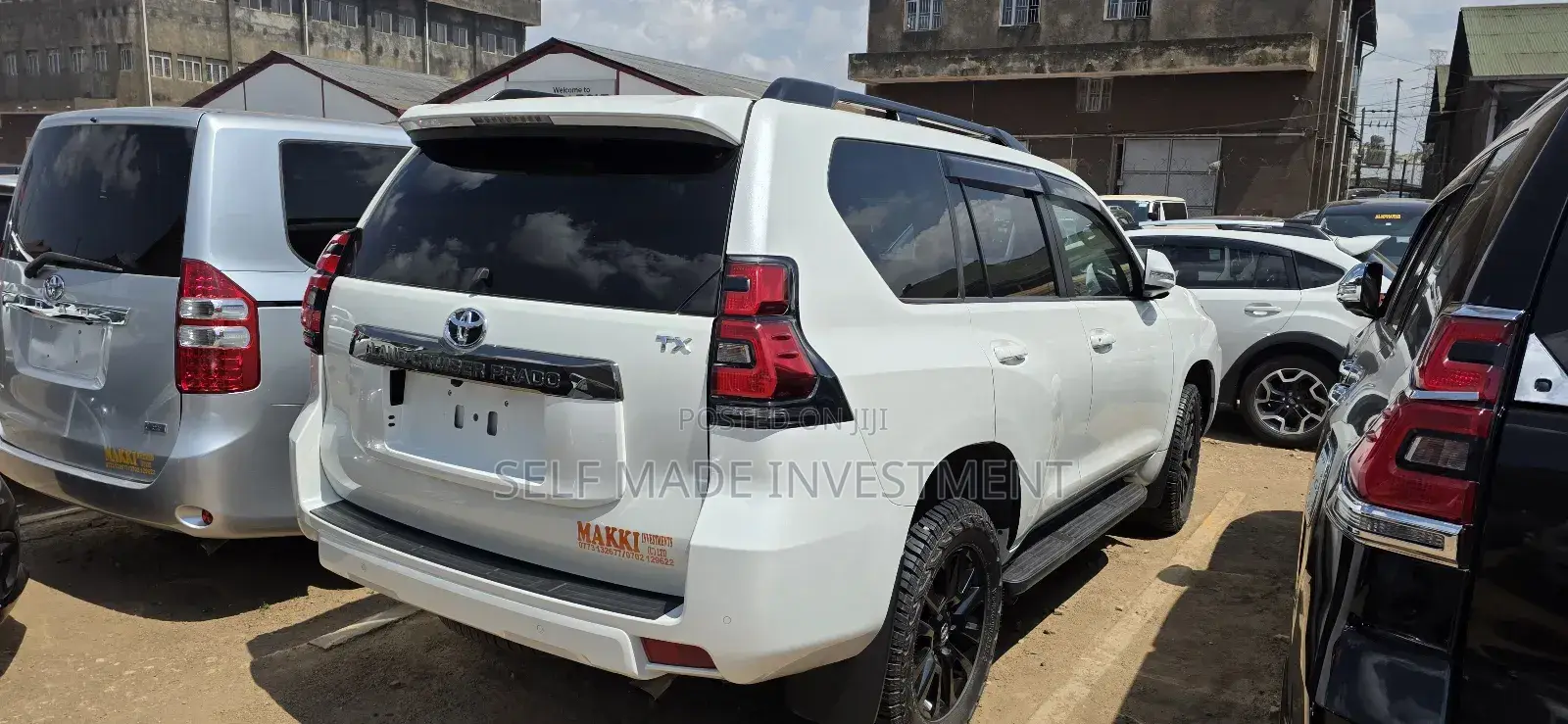 Toyota Land Cruiser Prado 2019 White