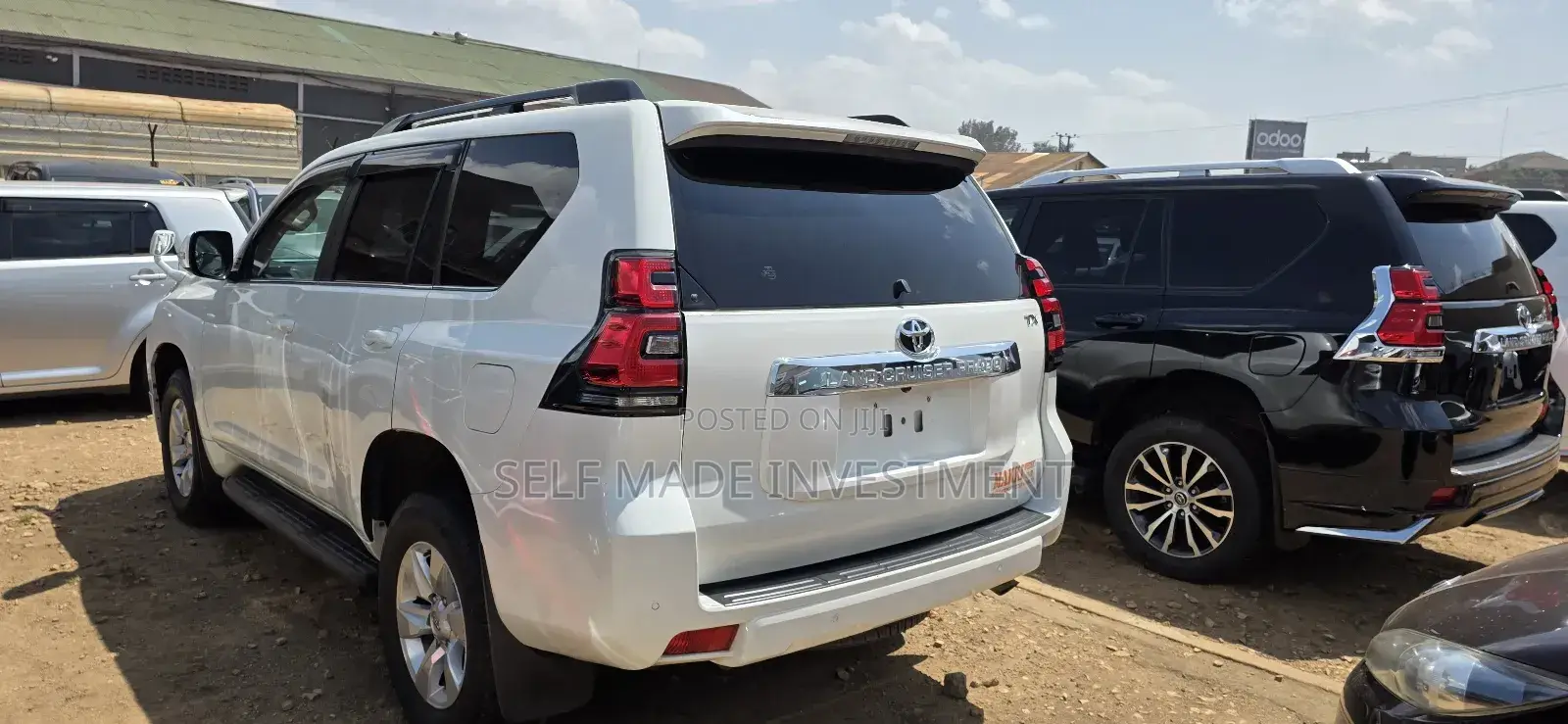 Toyota Land Cruiser Prado 2019 White