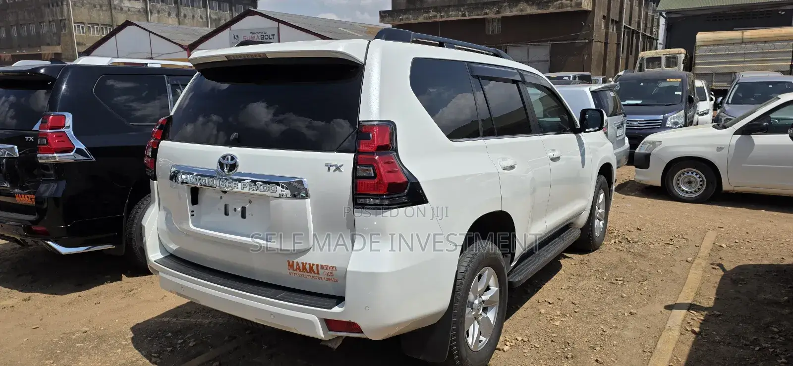 Toyota Land Cruiser Prado 2019 White