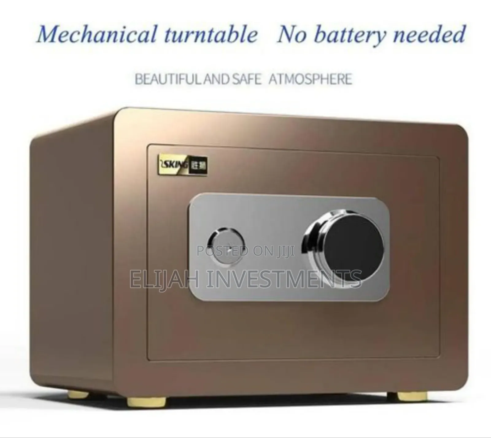 Steel Safety Safe Box Mechanical Safe Household Small Safe