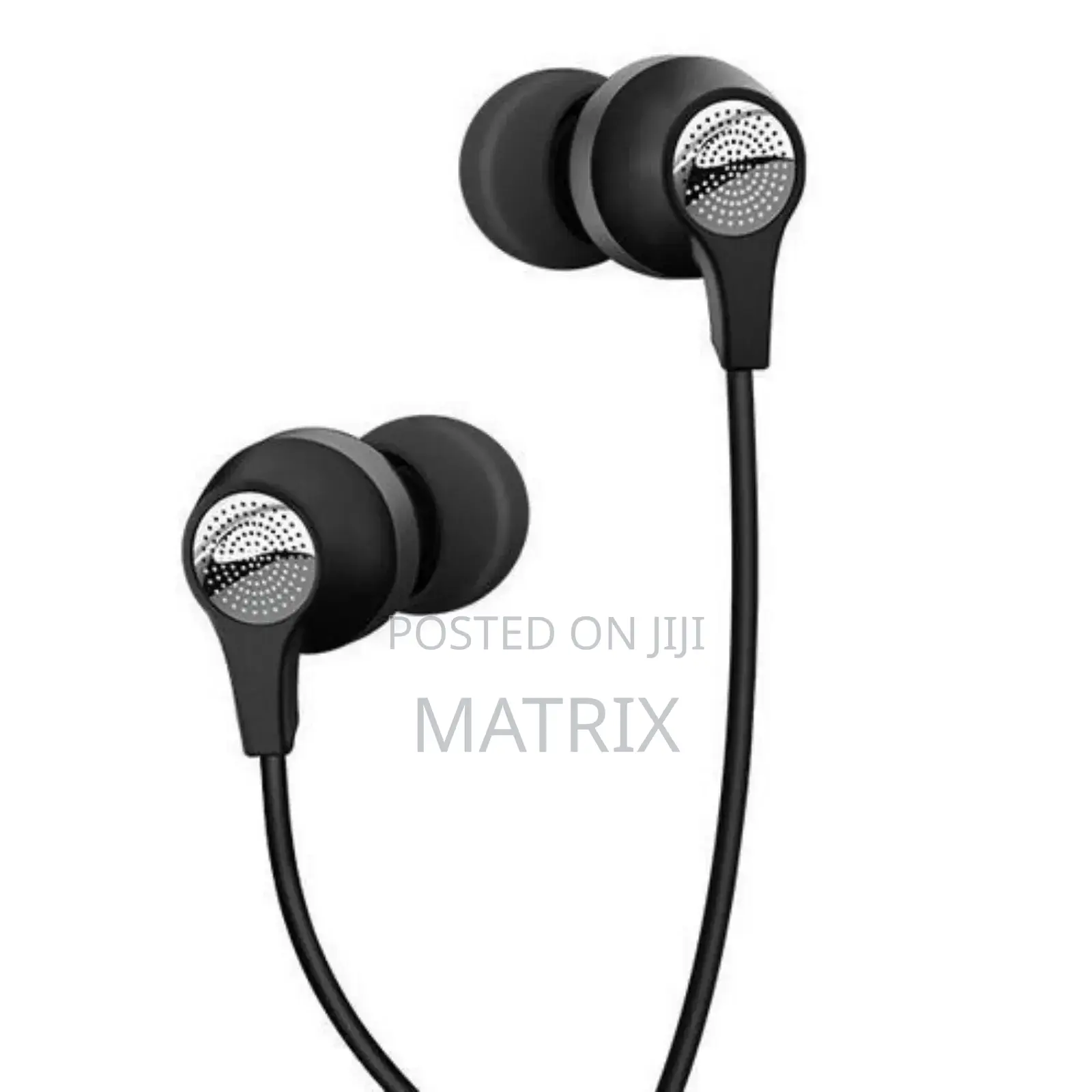 Voice Strong Bass Earphones With Mic - Black