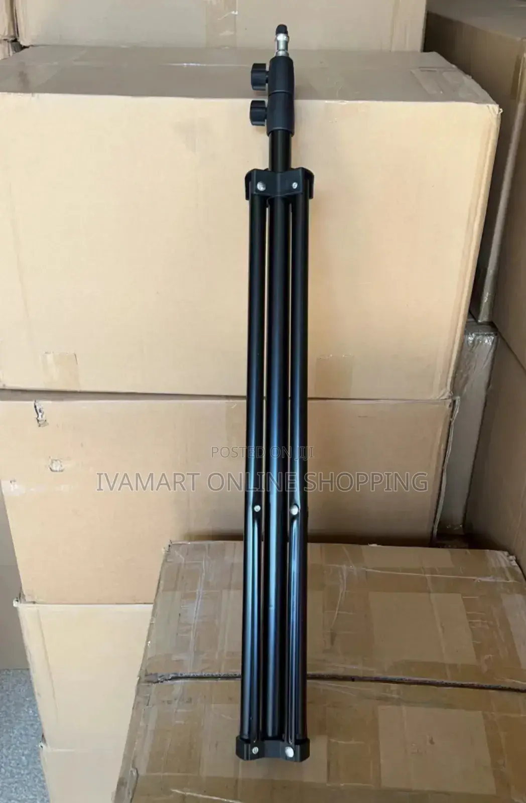 Foldable Adjustable Mobile Phone Stand - 4ft Tall