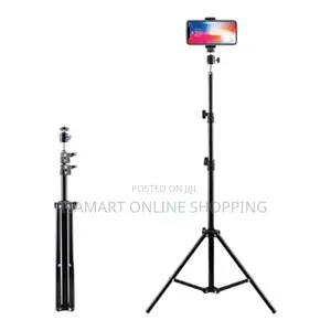 Foldable Adjustable Mobile Phone Stand - 4ft Tall