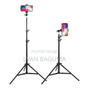 Foldable Adjustable Mobile Phone Stand - 4ft Tall