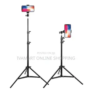 Foldable Adjustable Mobile Phone Stand - 4ft Tall