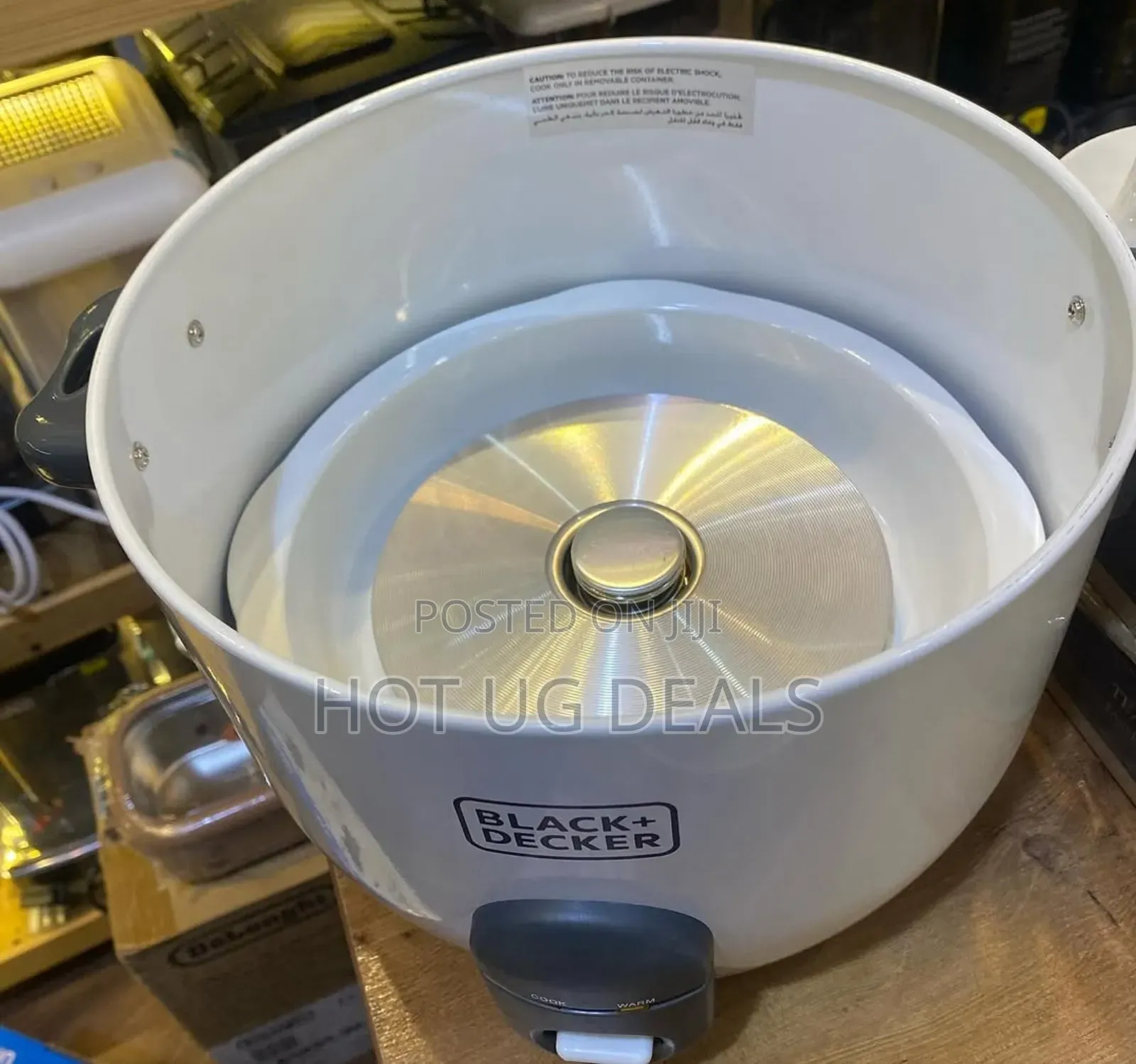 Black+Decker 2.8l Automatic Rice Cooker With 1100w Power