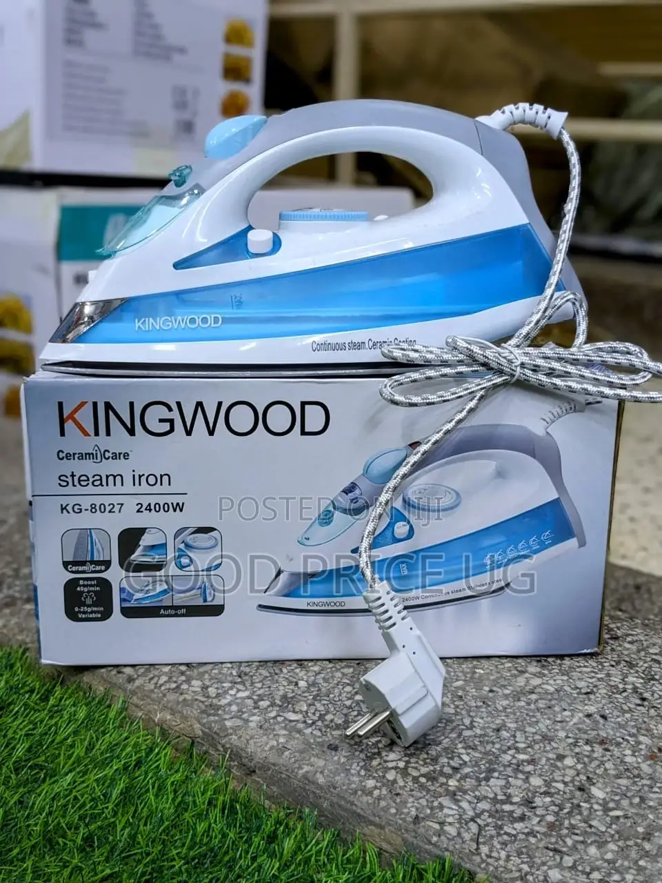 Kingwood Steam Iron Kg-8027
