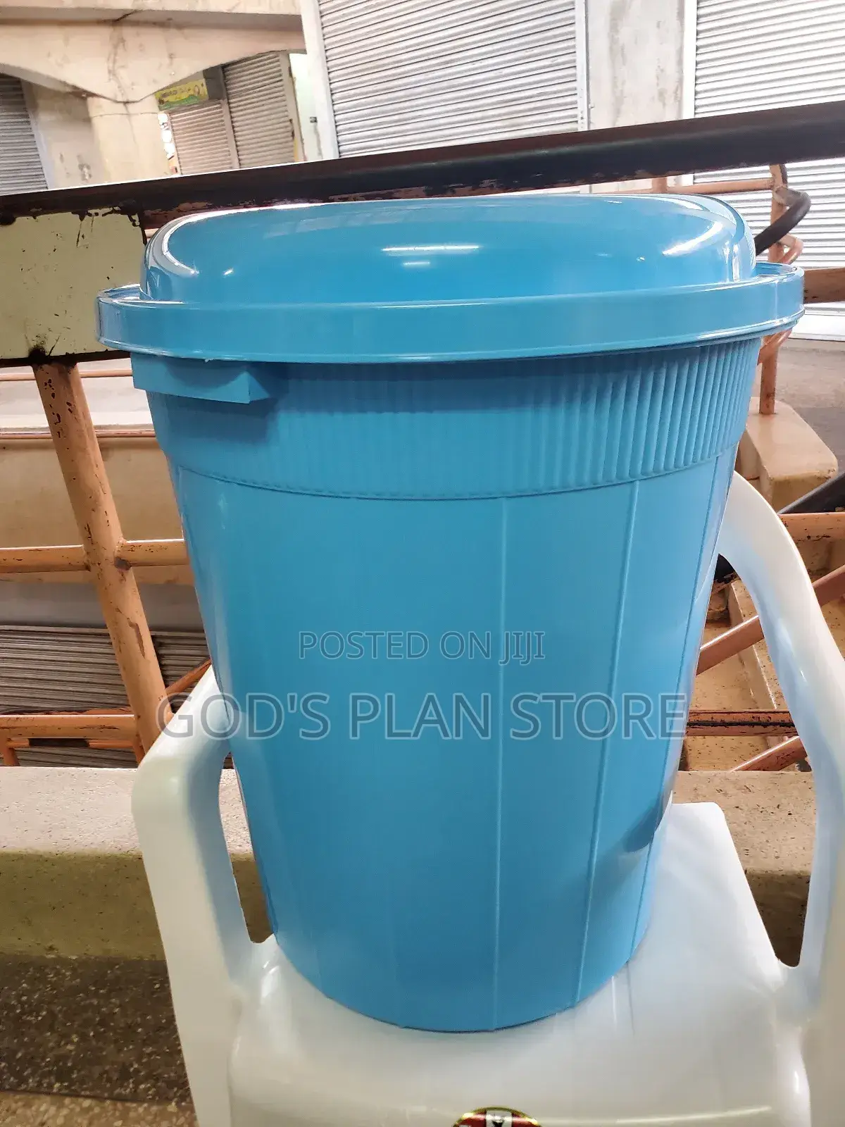 Light Blue Plastic Buckets Plastic Buckets