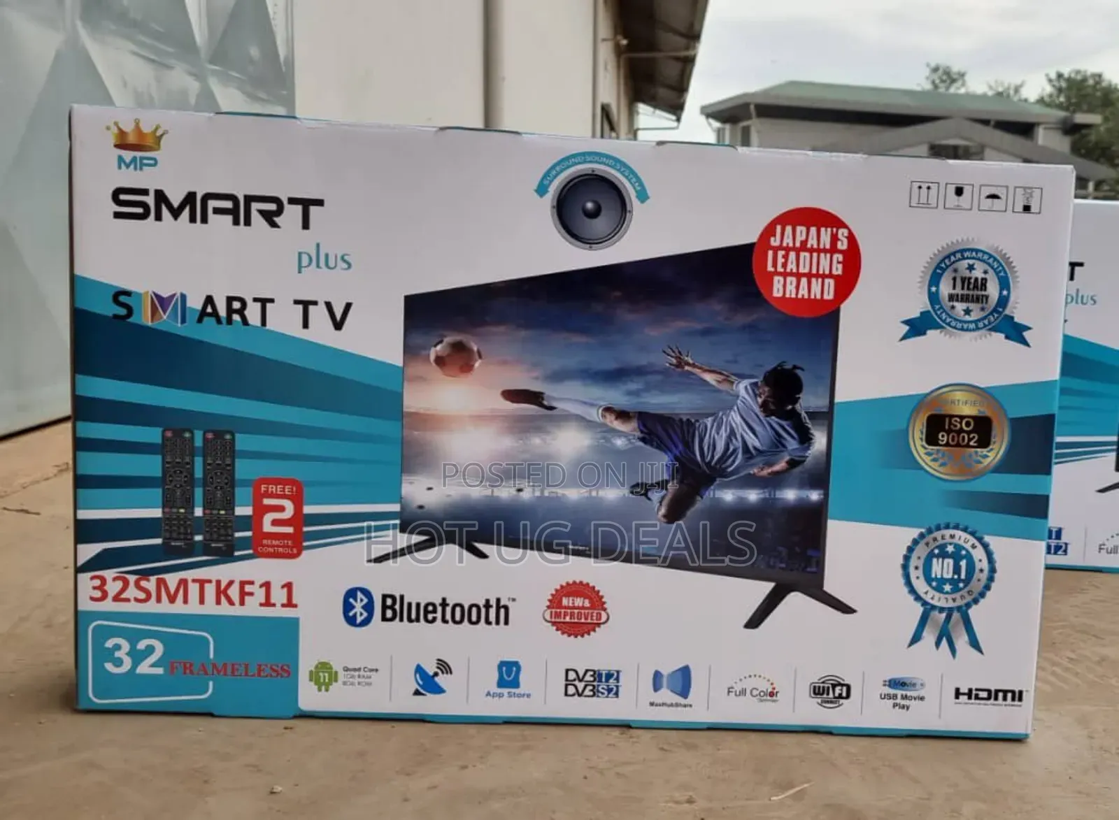 Smartplus 32 Inch Frameless Vidaa Hd Smart Tv With Bluetooth Youtube