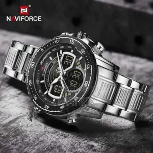 Naviforce Stainless Steel Waterproof Mens Watch