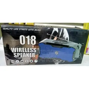 Rechargeable Usb/Sd Portable Speaker With Fm Radio - Black
