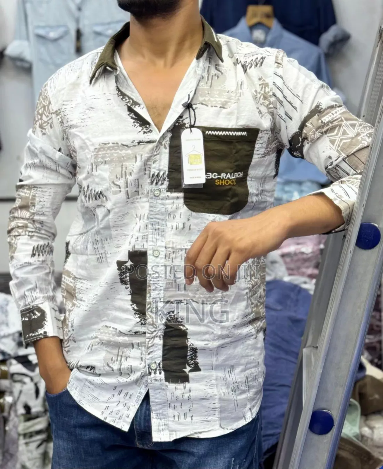 Franchise Casual Long Sleeve Shirt