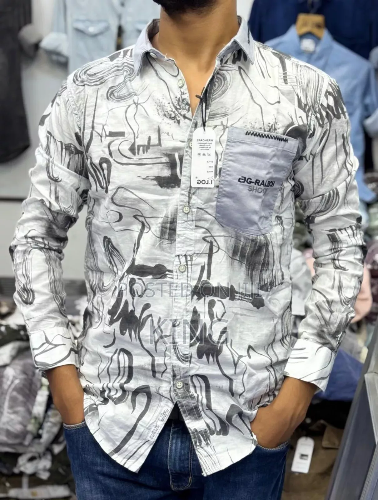 Couture Casual Long Sleeve Shirt