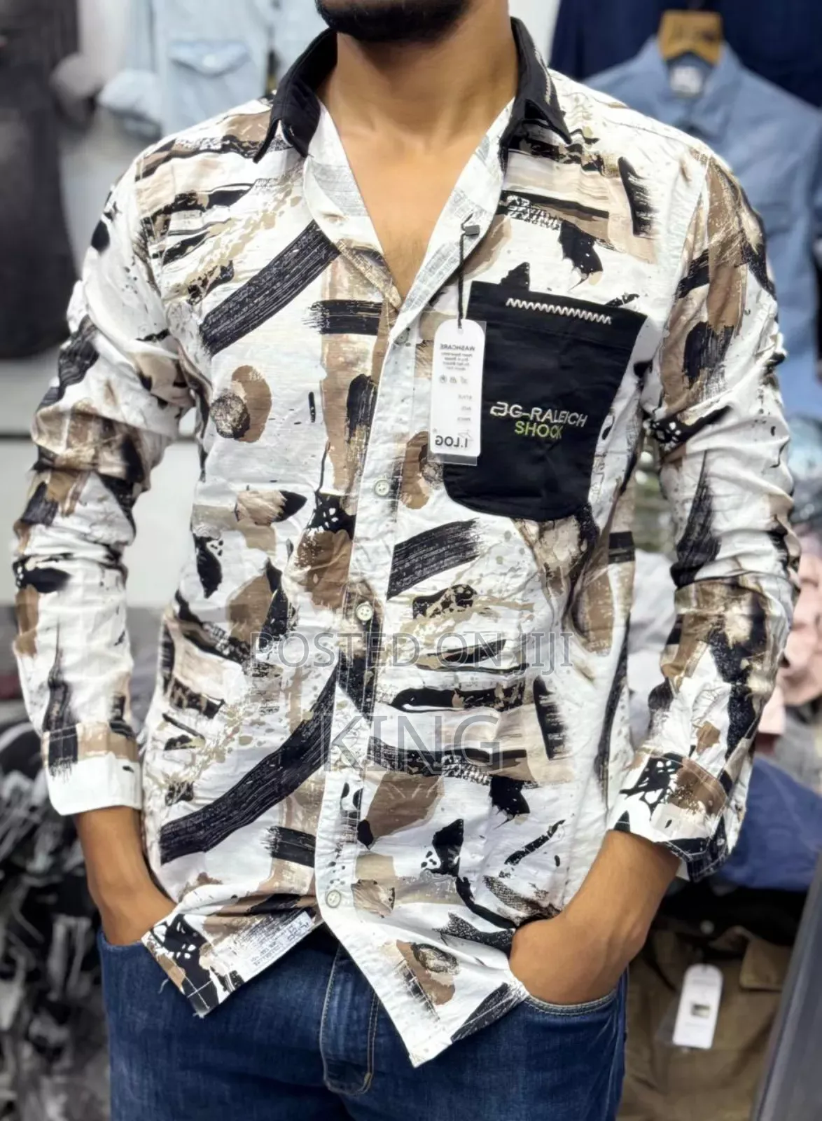 Couture Casual Long Sleeve Shirt