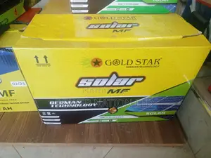 100ah Gold Star Mf Solar Battery Yellow Box