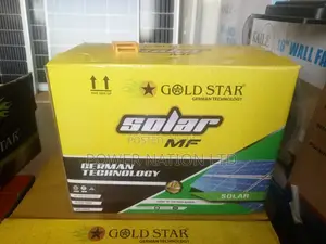 70ah Gold Star Mf Solar Battery Yellow Box