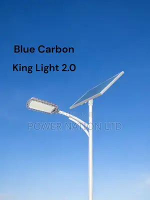 2.0 Blue Carbon King Solar Street Light Boom Booster