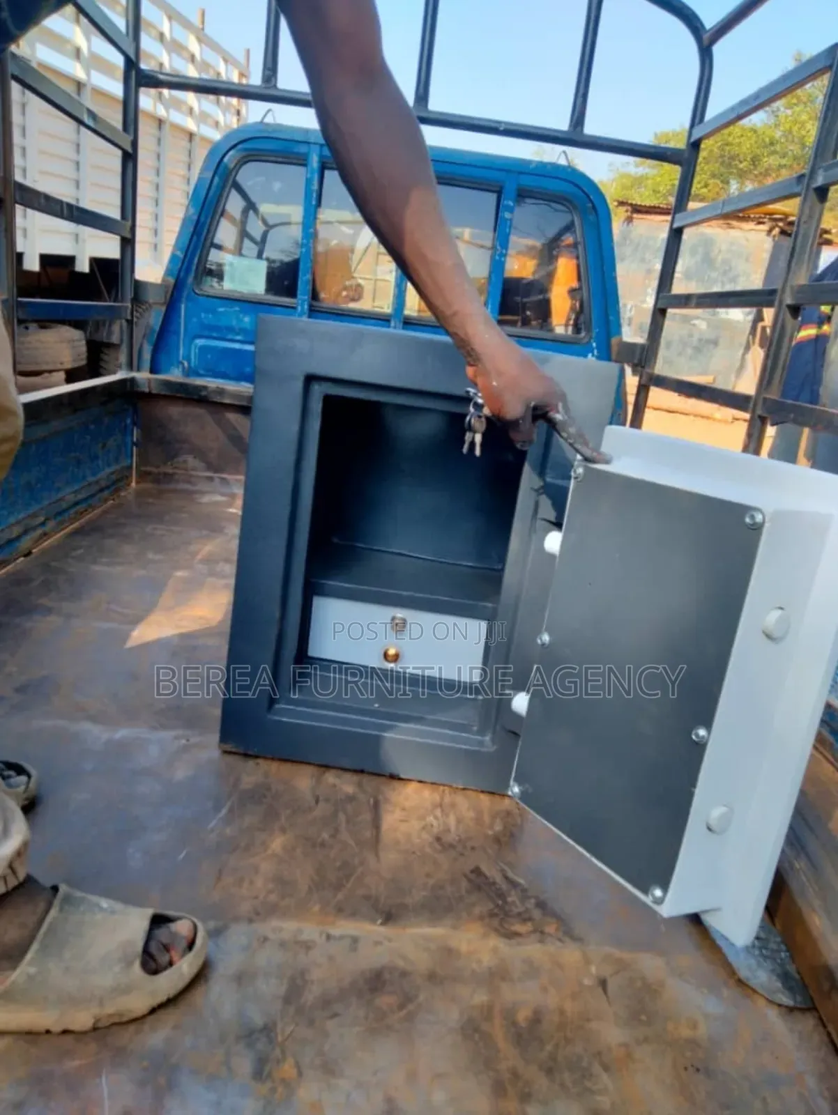 Steel And Concrete Small Size Money Safe