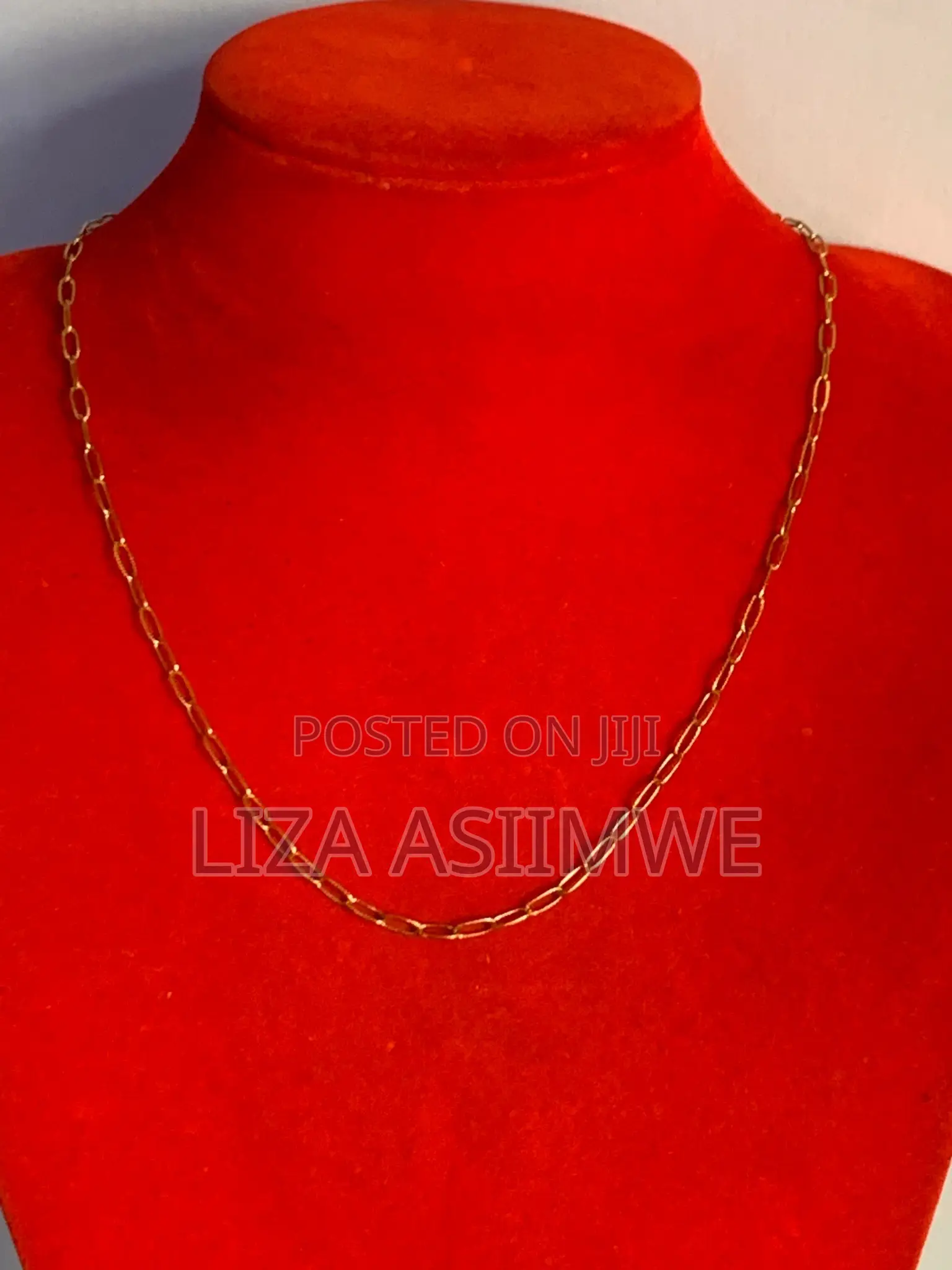 18 Inch Vintage Double Curb Necklace