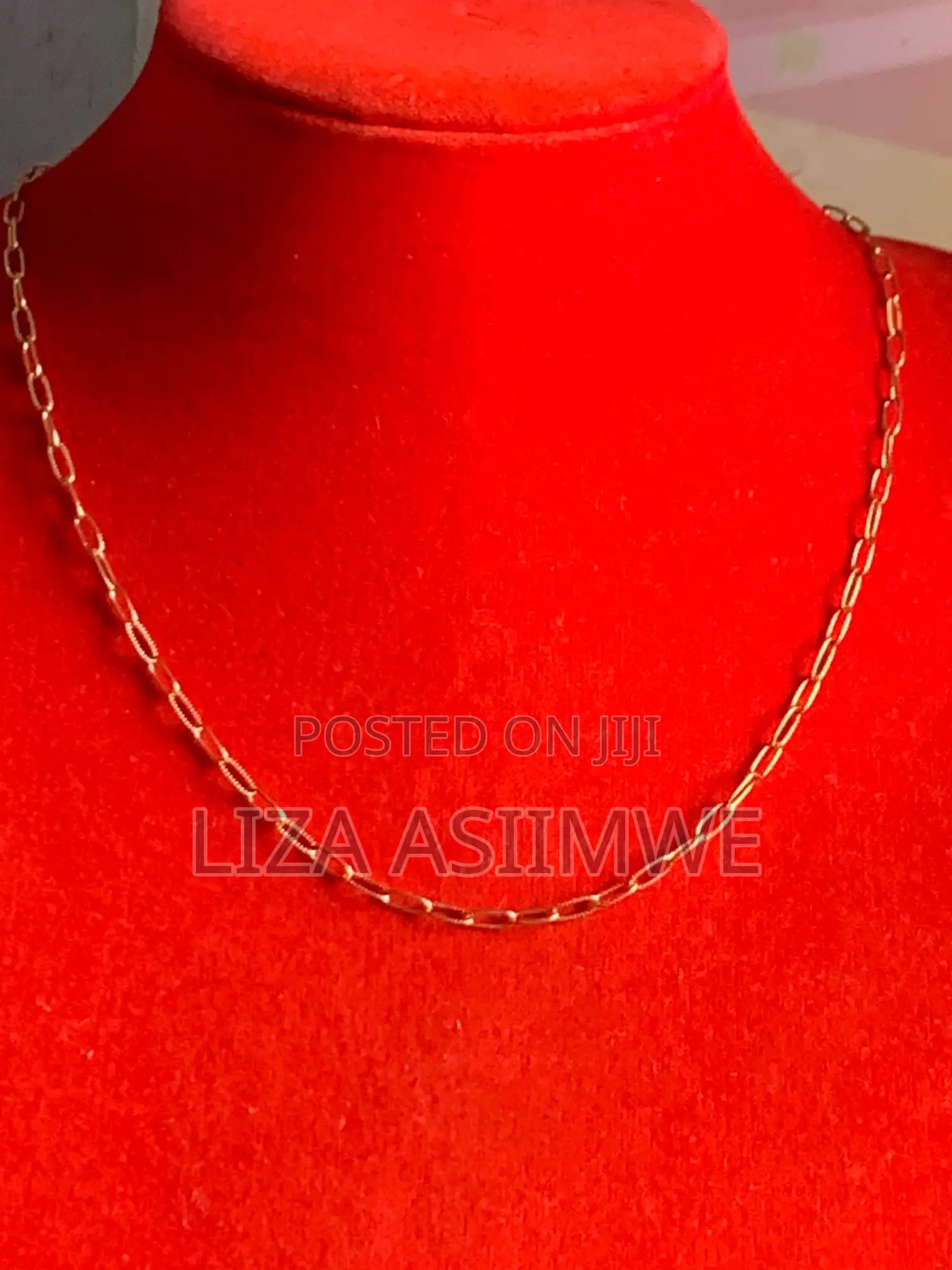 18 Inch Vintage Double Curb Necklace