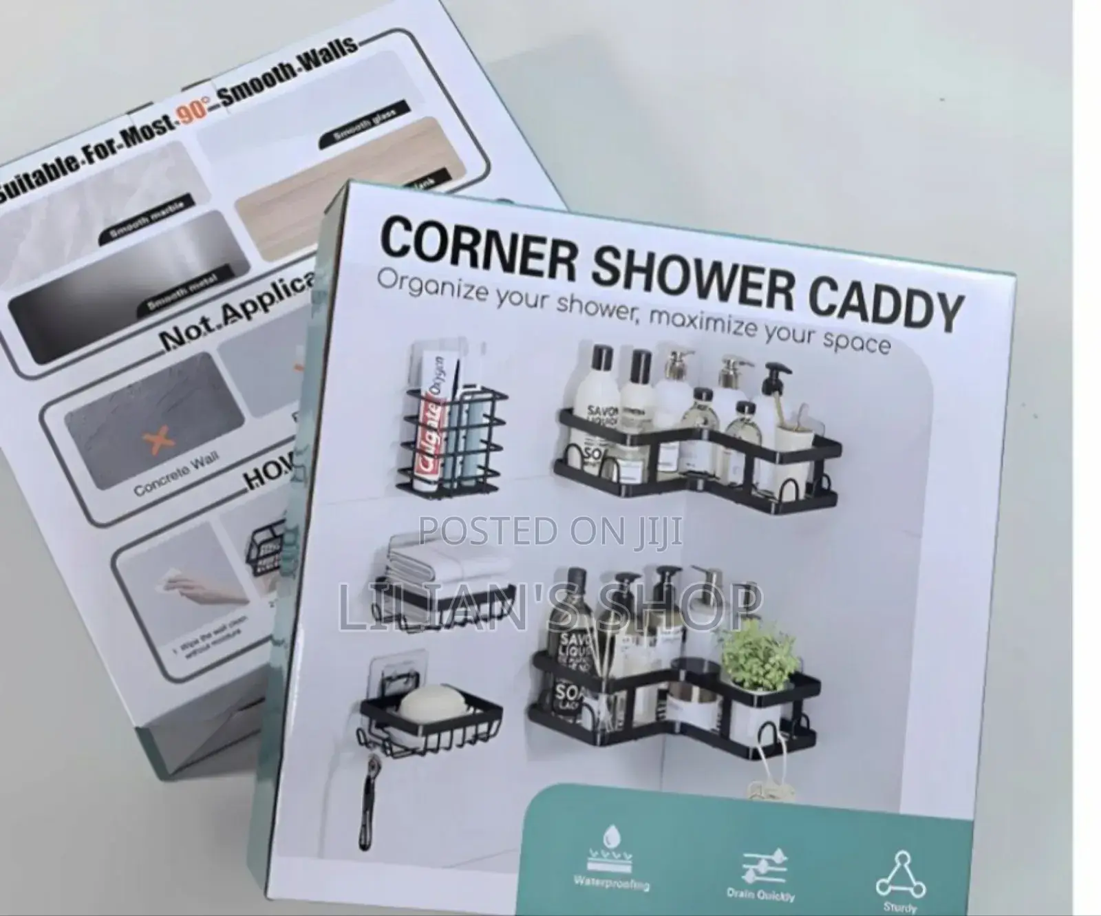 5 In1 Corner Shower Caddy
