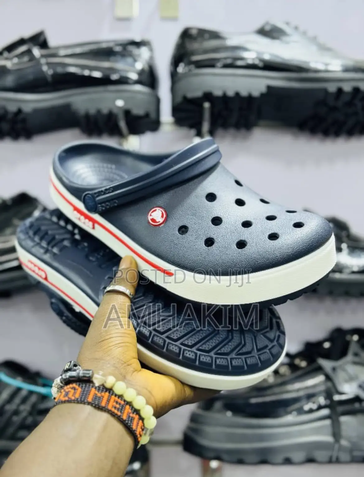 New Ladies Classic Charming Crocs in Stock