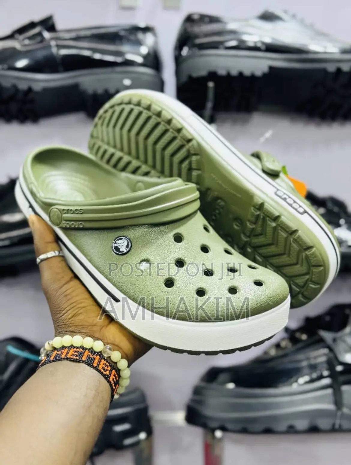 New Ladies Classic Charming Crocs in Stock