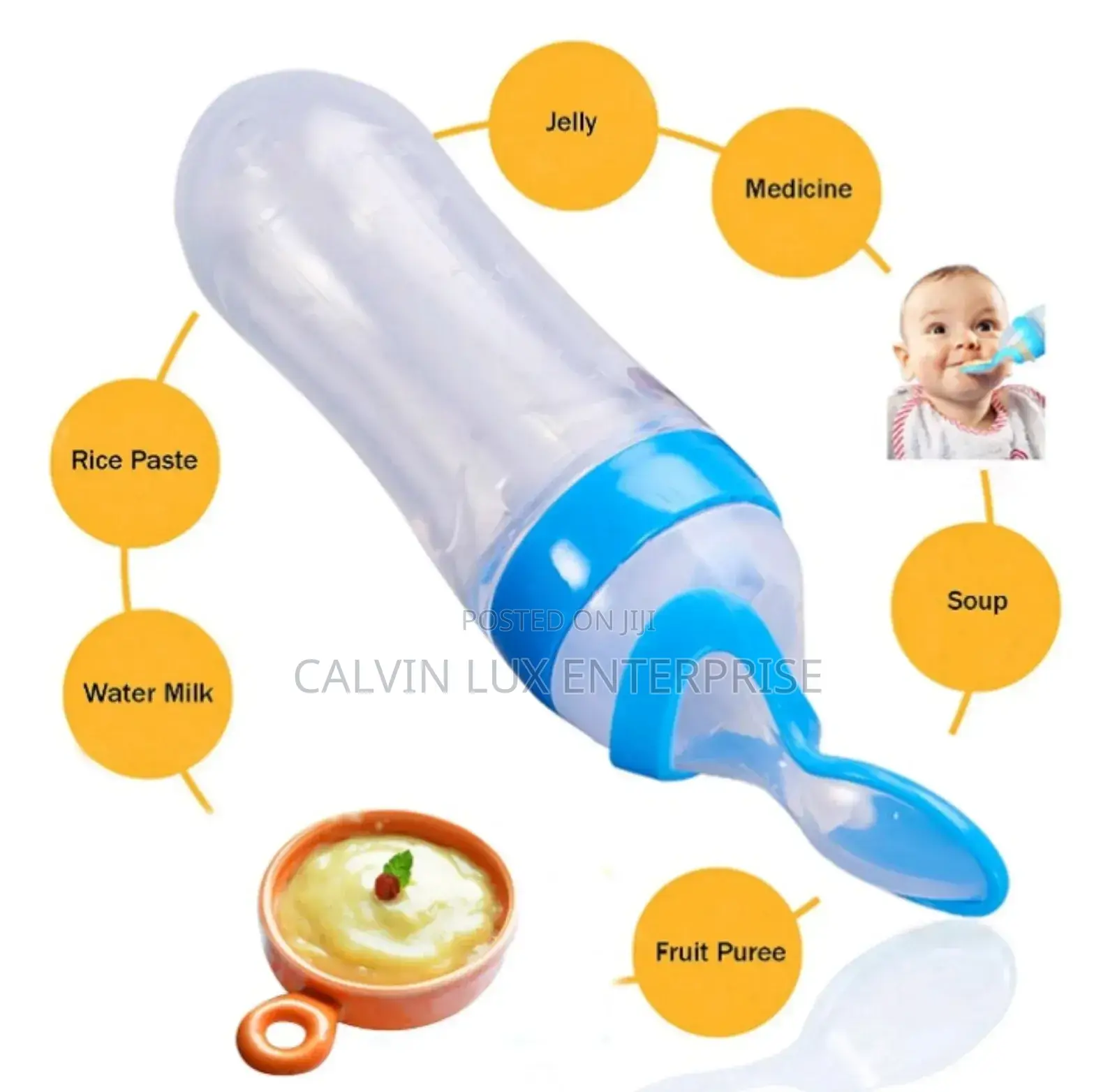 Feeding Bottle Silicone Spoon