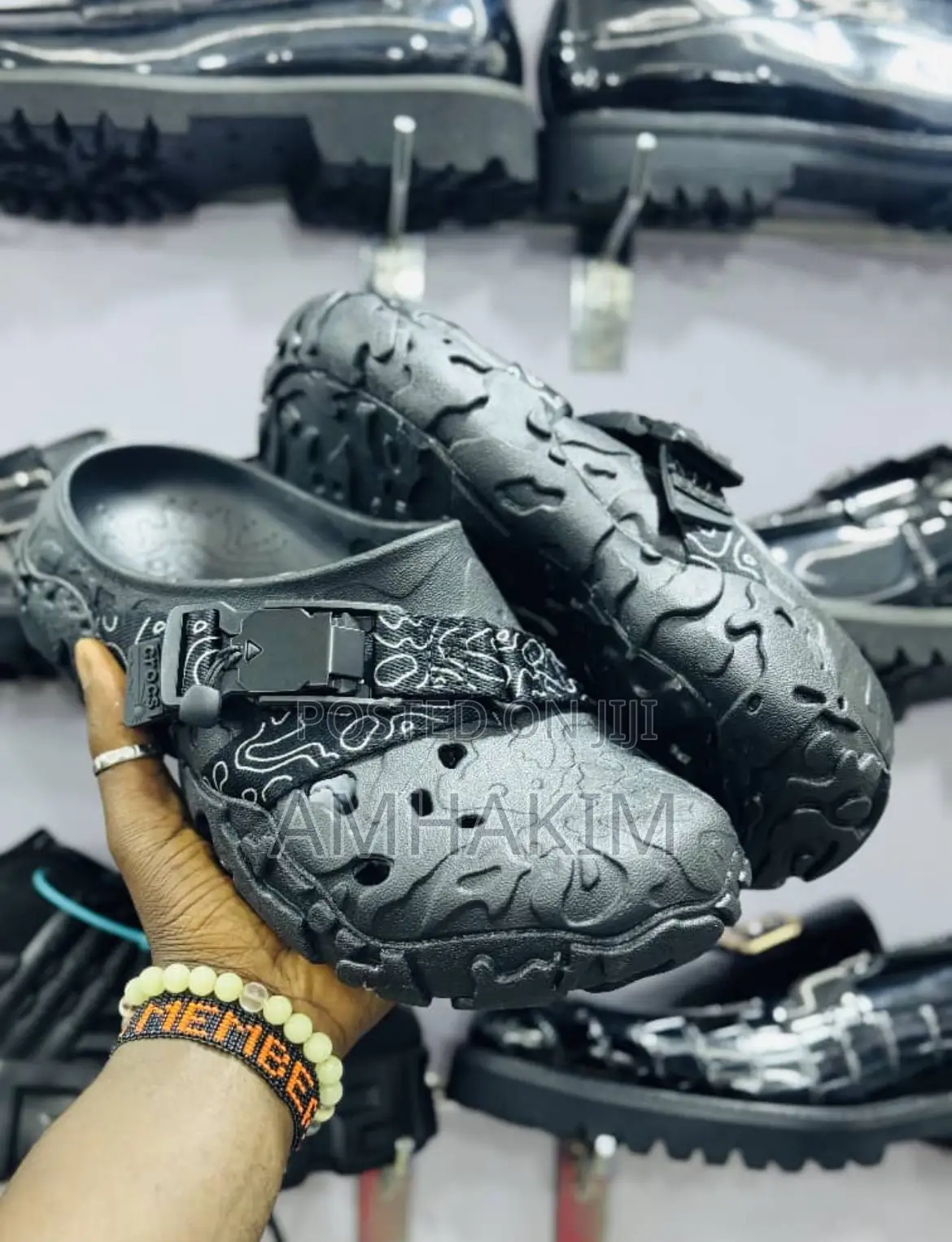 New Men's Terrain Hard Rubber Sole Crocs in Stock