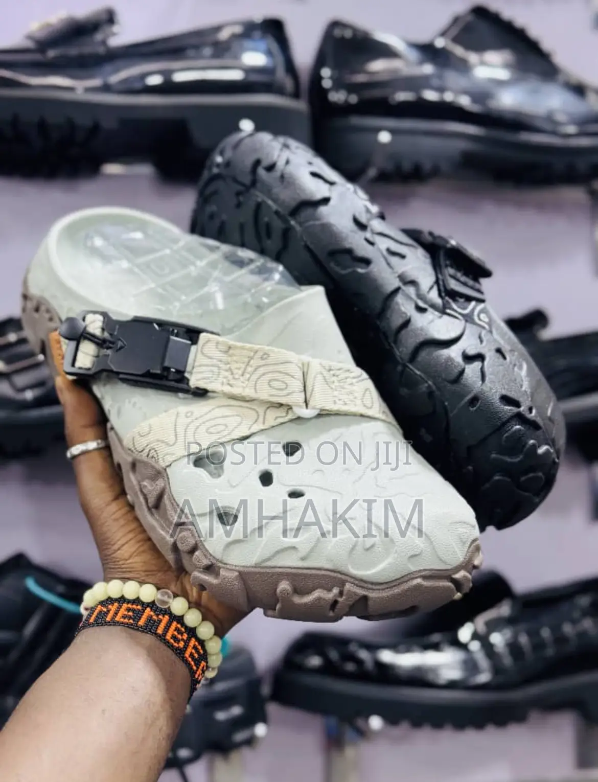 New Men's Terrain Hard Rubber Sole Crocs in Stock