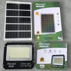 500w Richur Led Solar Flood Lights/ Security Lights Qwuk