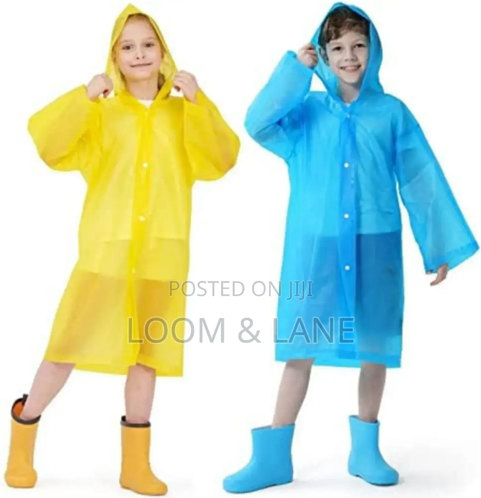 Kids Raincoat With Hood