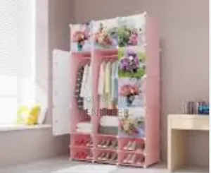 3 Column Plastic Wardrobe