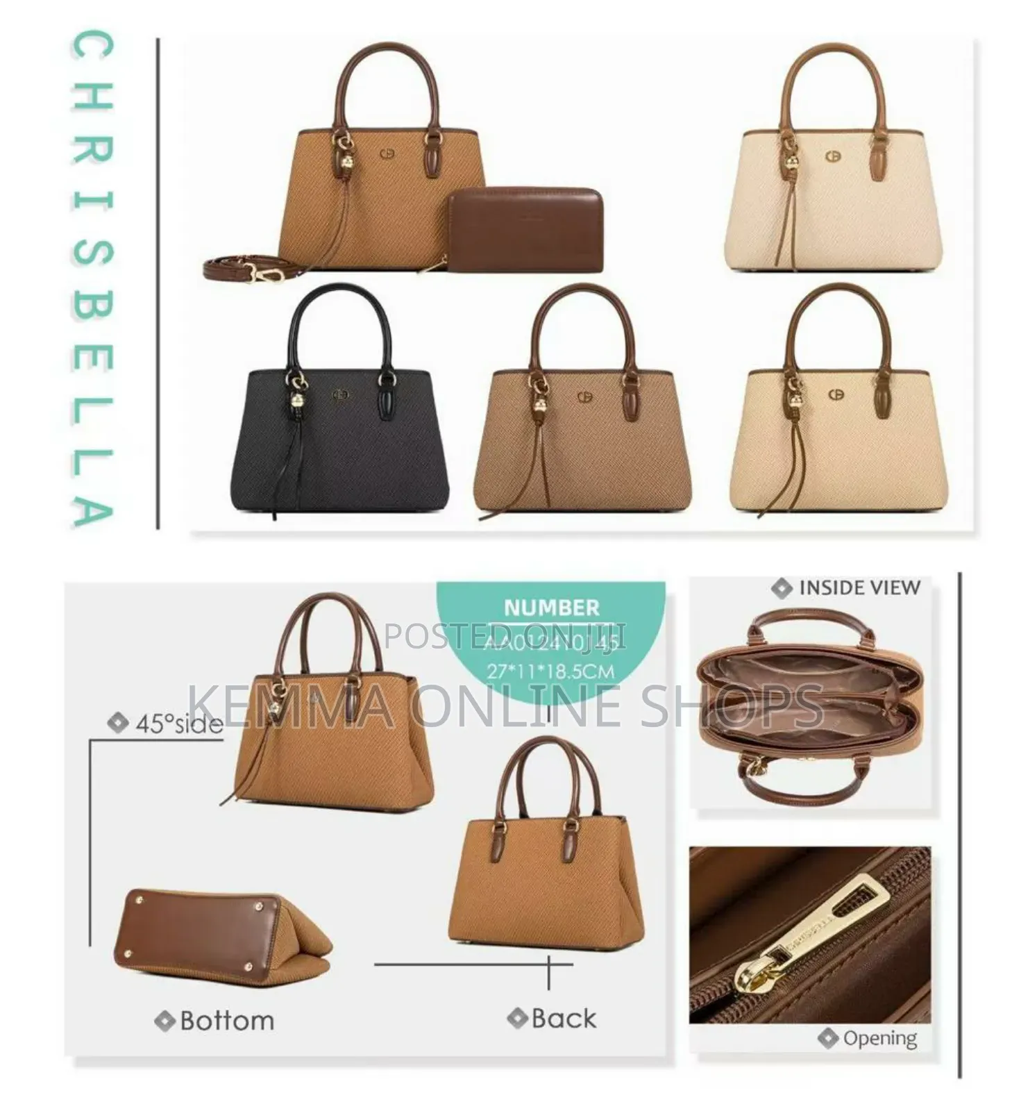 Chribella Bags