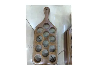 Wooden Shot Glass Holder