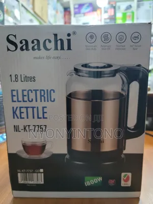 Saachi 1.8liters Automatic Glass Water Kettle