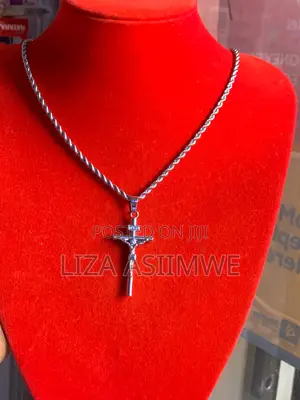 Crucifix Rope Necklace