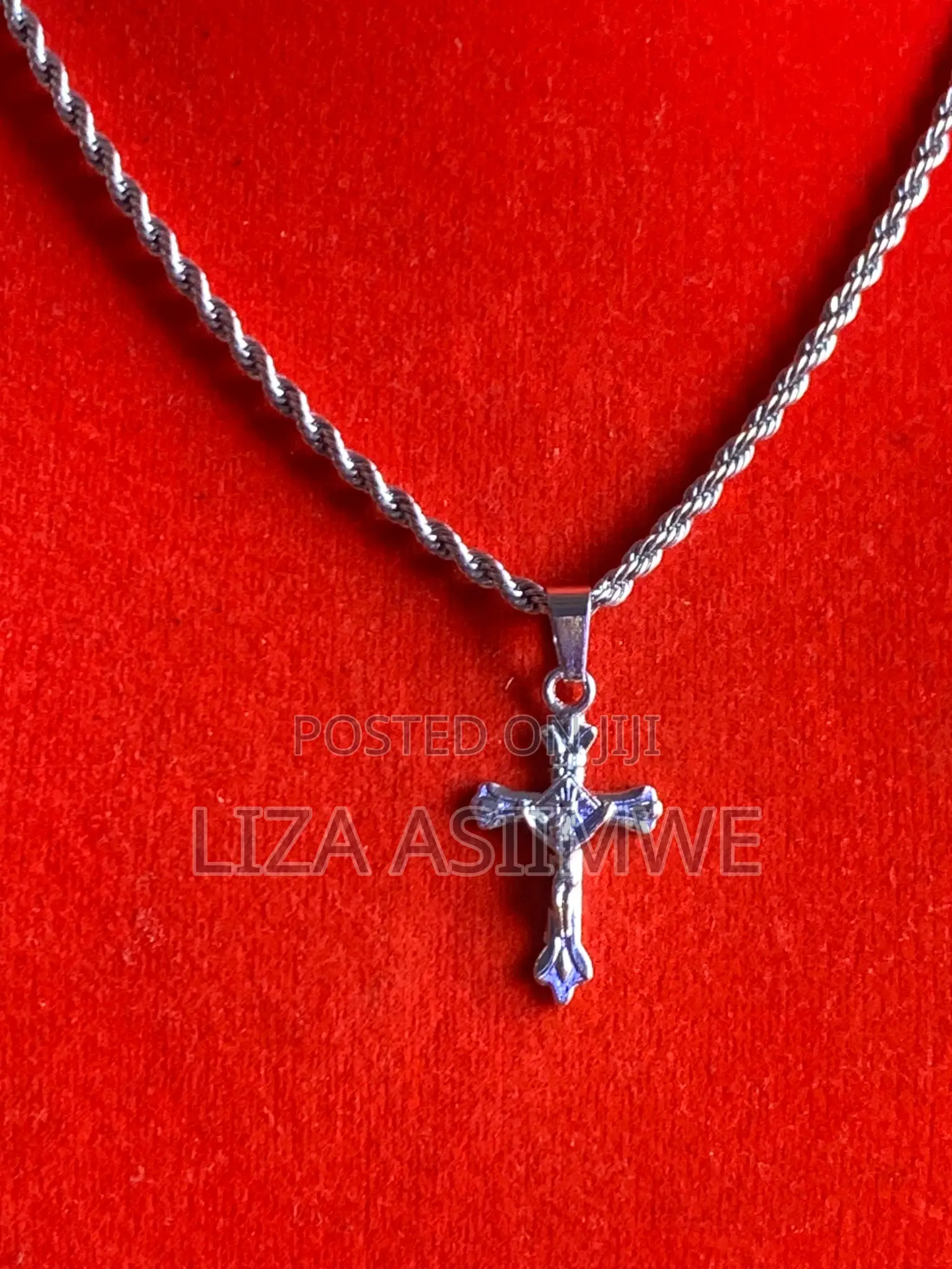 Simple Crucifix Necklace Online
