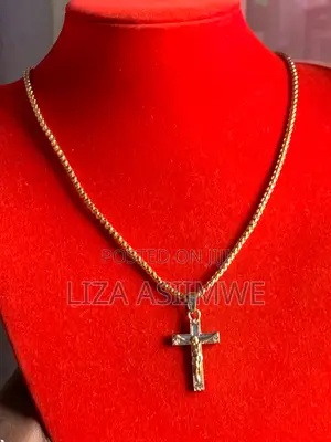 Halo Cross Necklace
