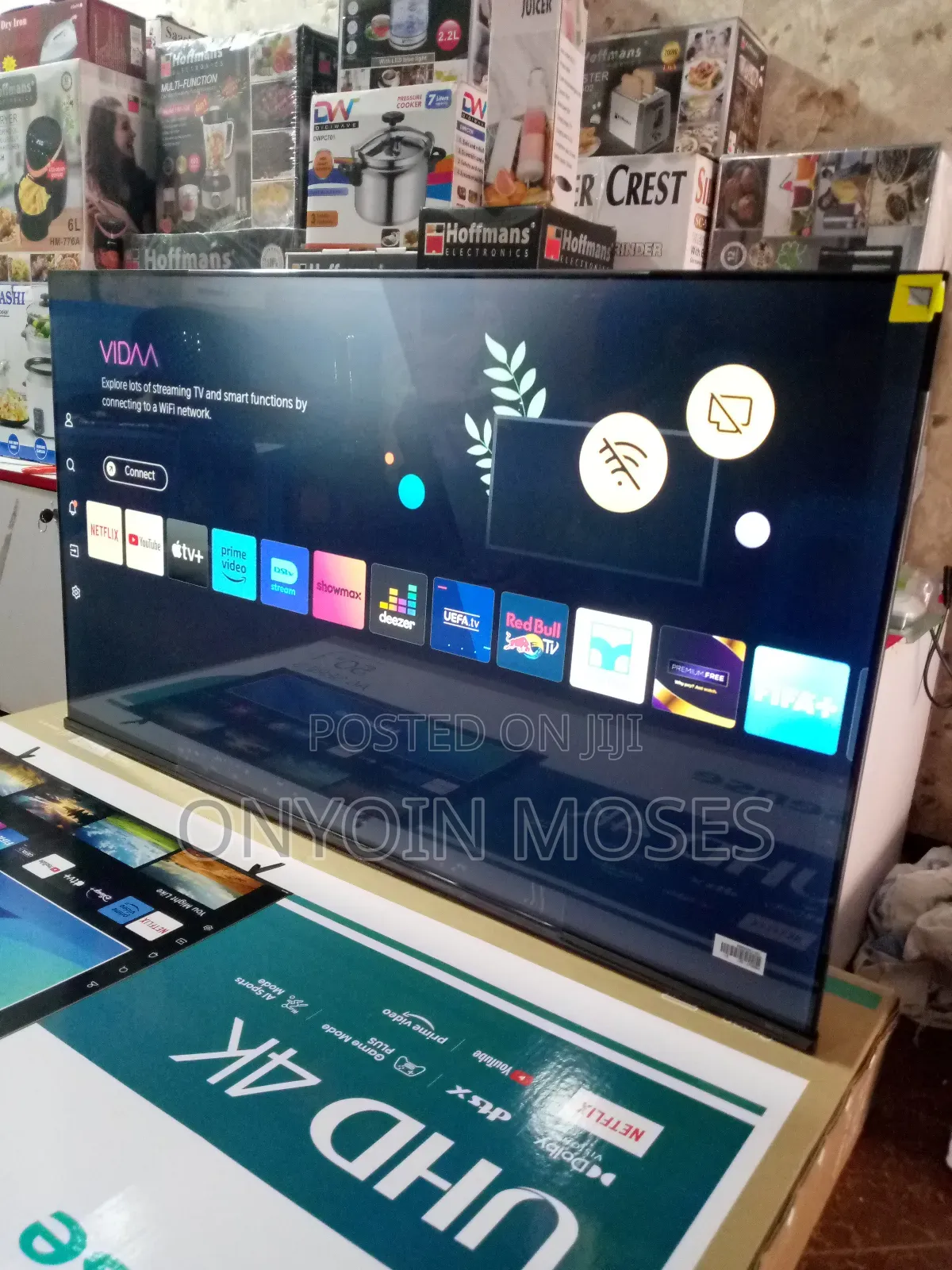 50" Uhd Hisense Smart Flat Screen Tv