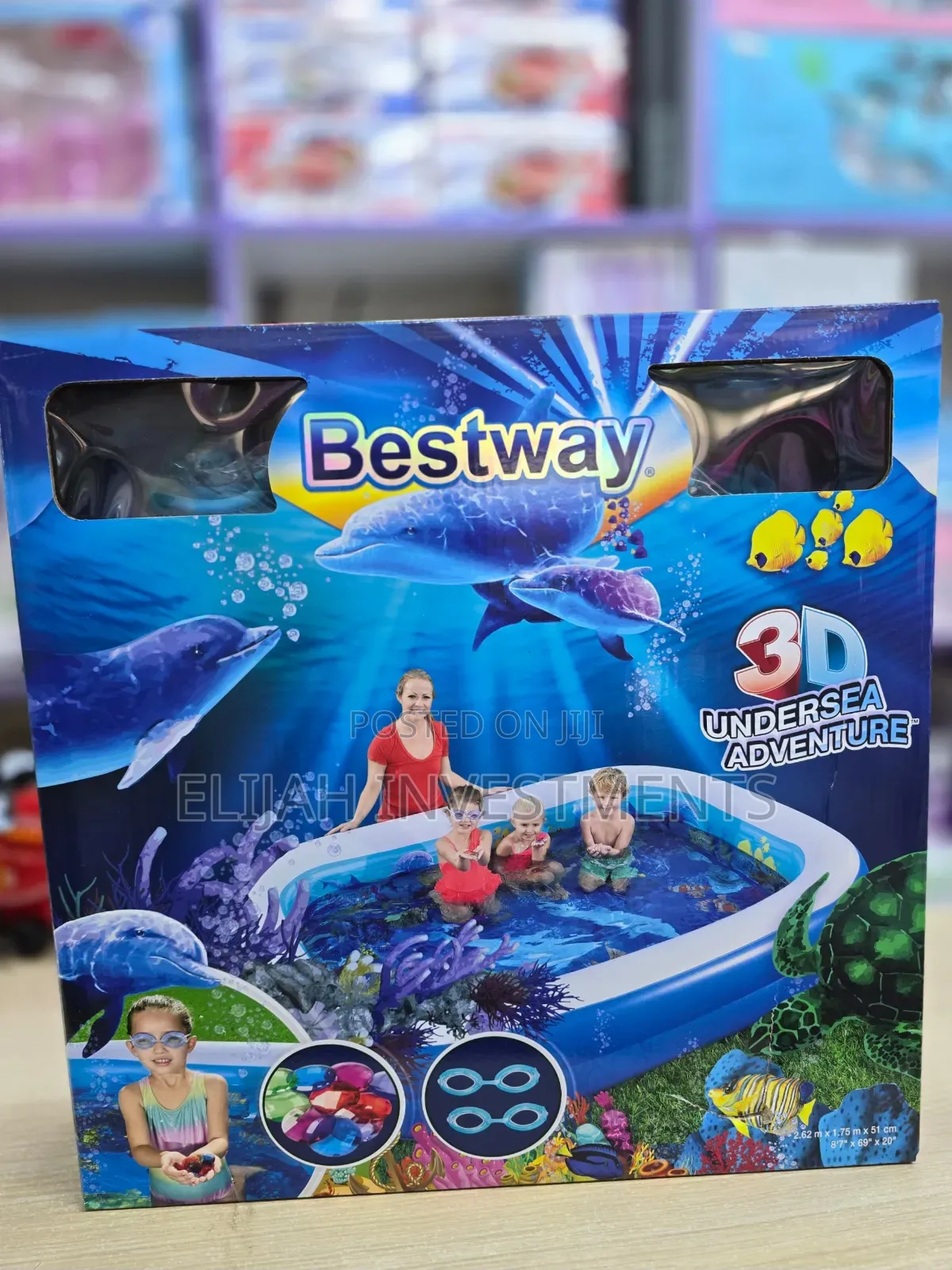 Bestway 3d Undersea Adventure Swimming Pool