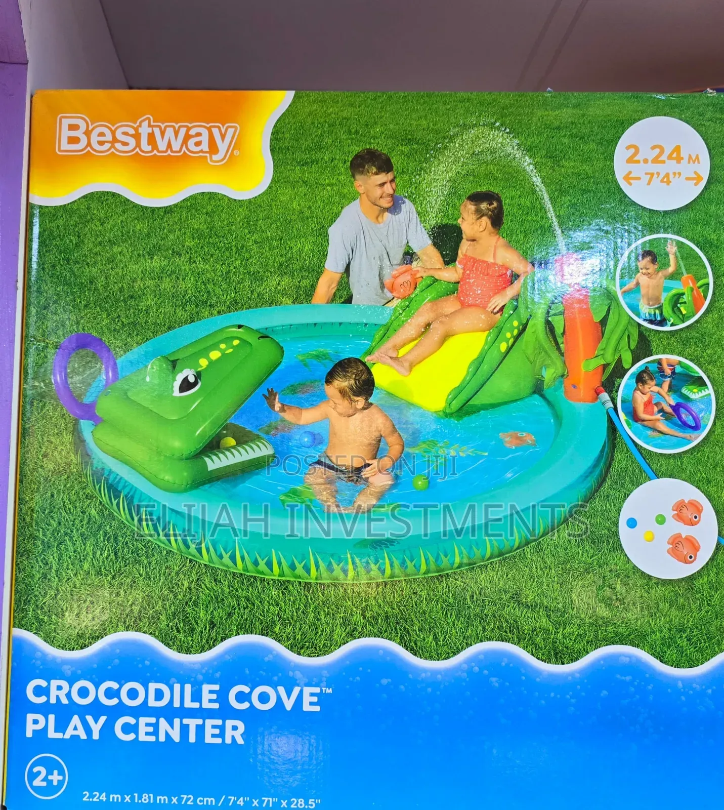 Bestway Crocodile Cove Inflatable Swimming Pool
